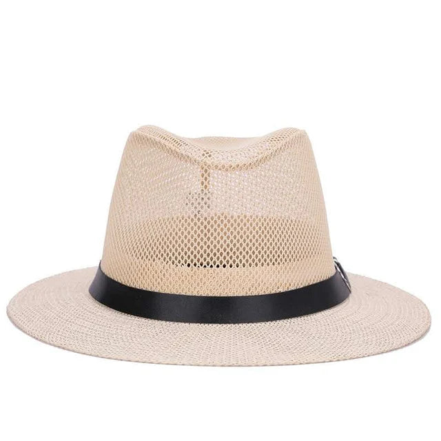 Breathable Mesh Summer Straw Hat