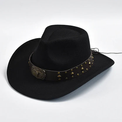 Bison Collection Wool Western Cowboy Hat