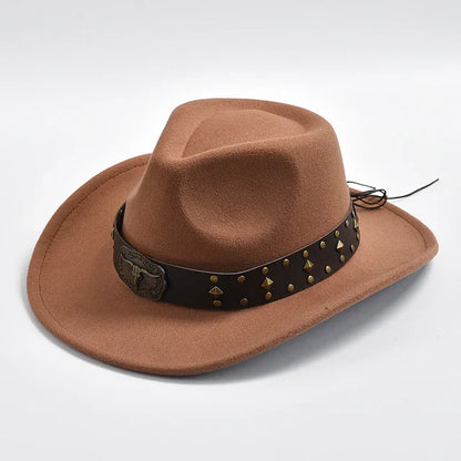 Bison Collection Wool Western Cowboy Hat