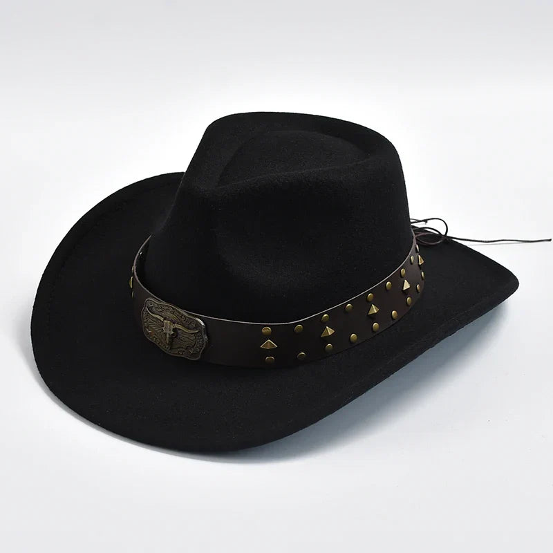 Bison Collection Wool Western Cowboy Hat