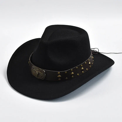 Bison Collection Wool Western Cowboy Hat