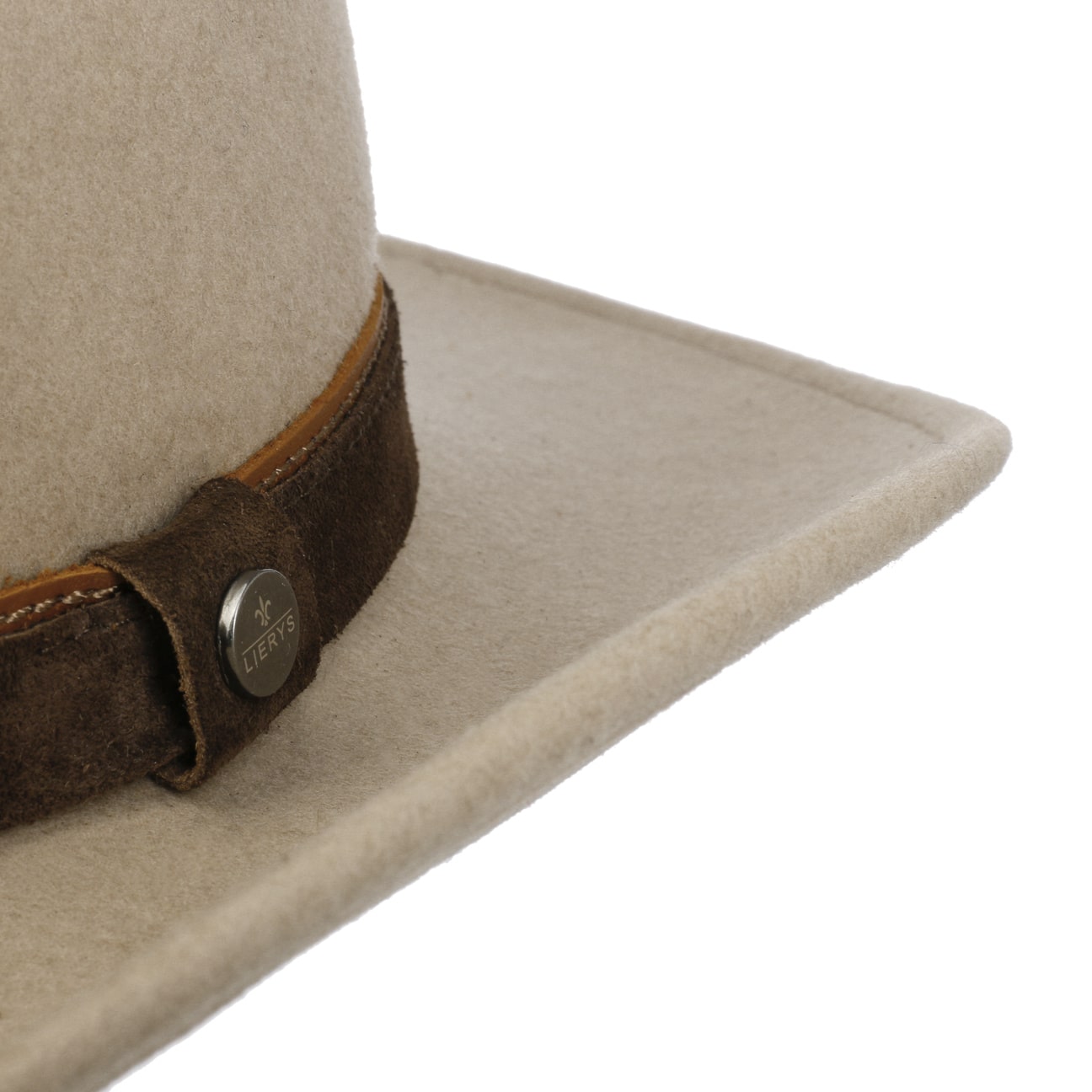 Monteley Wool Western Fedora Hat