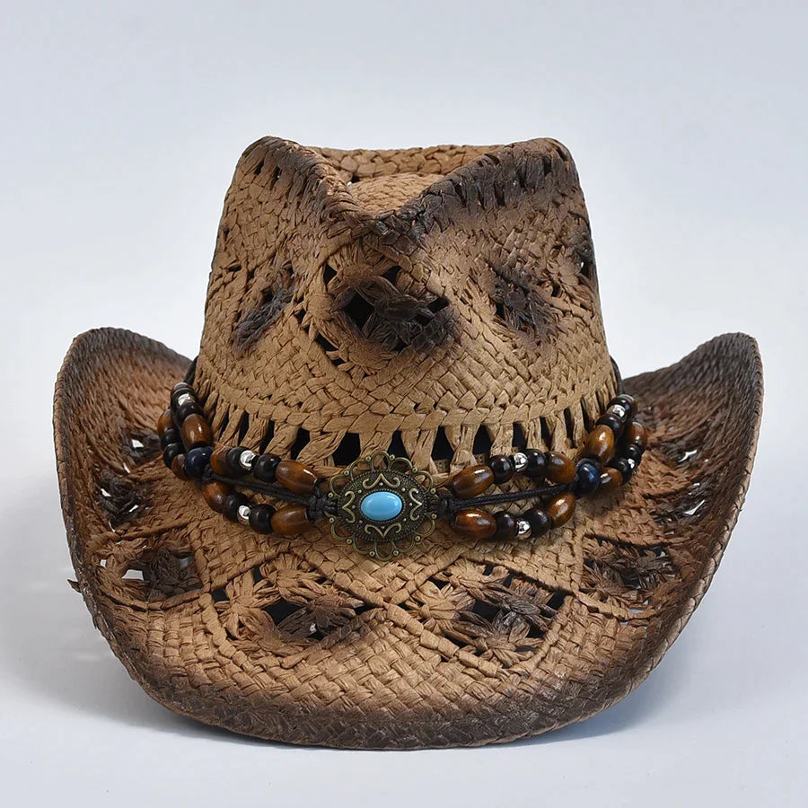 Panama Soft Shaped Straw Hat Wide Brim Sun Hat