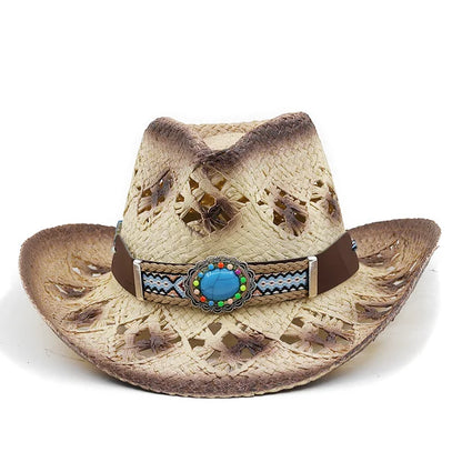 Breathable Large Wide Brim cowboy hat