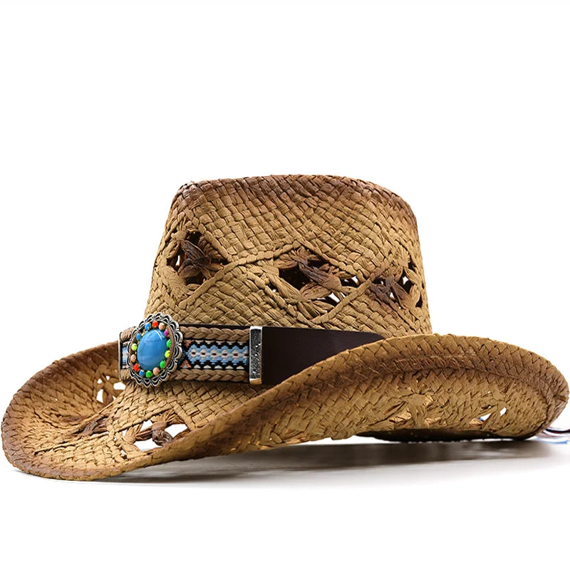 Breathable Large Wide Brim cowboy hat