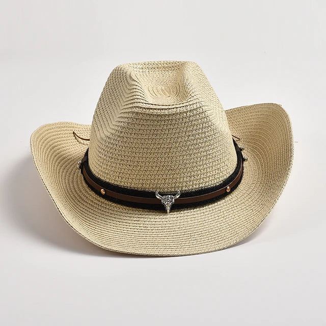 Straw Western Cowboy Hat