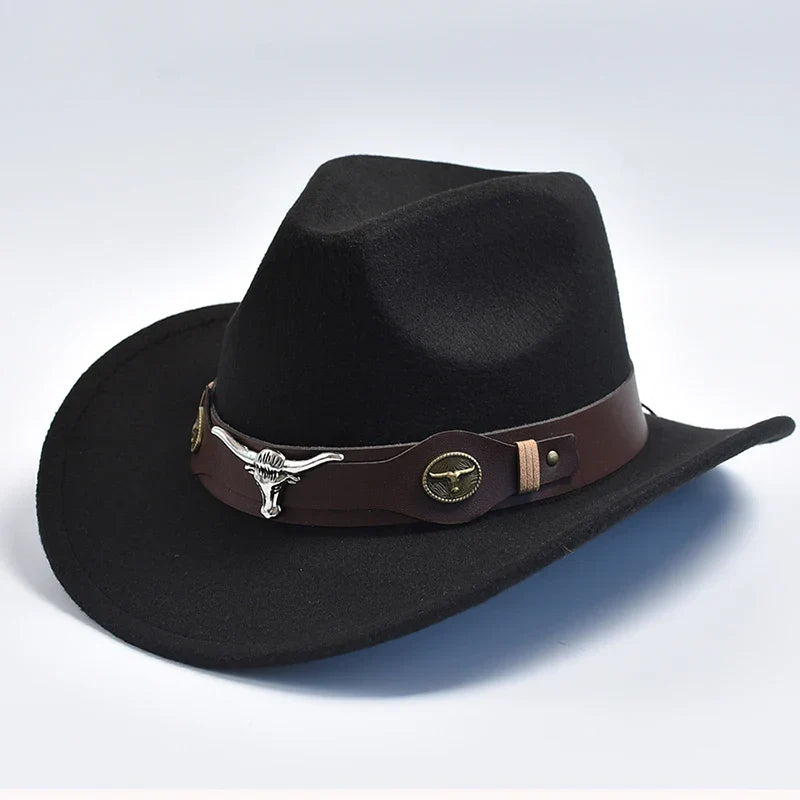 Classic Black Chapeu Cowboy Hat