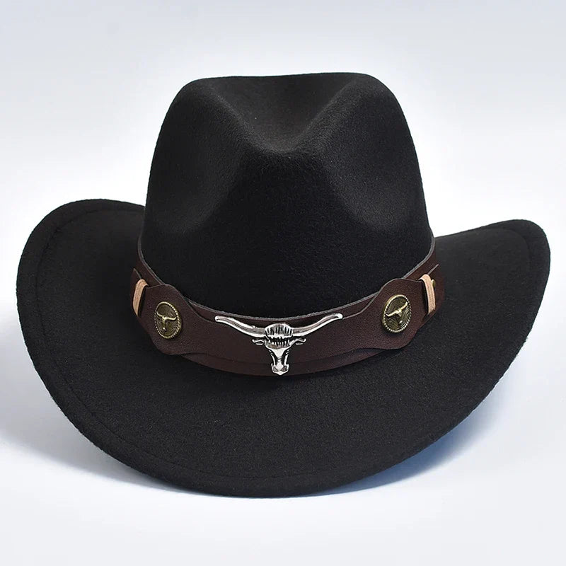 Classic Black Chapeu Cowboy Hat