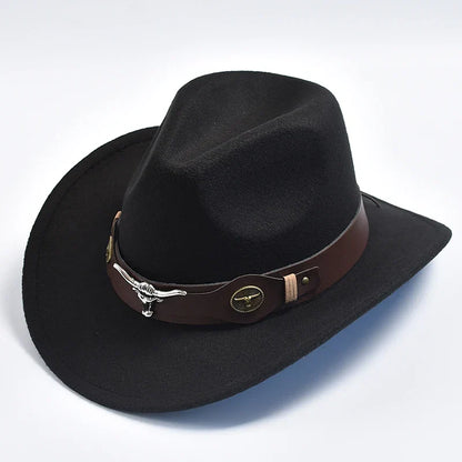 Classic Black Chapeu Cowboy Hat