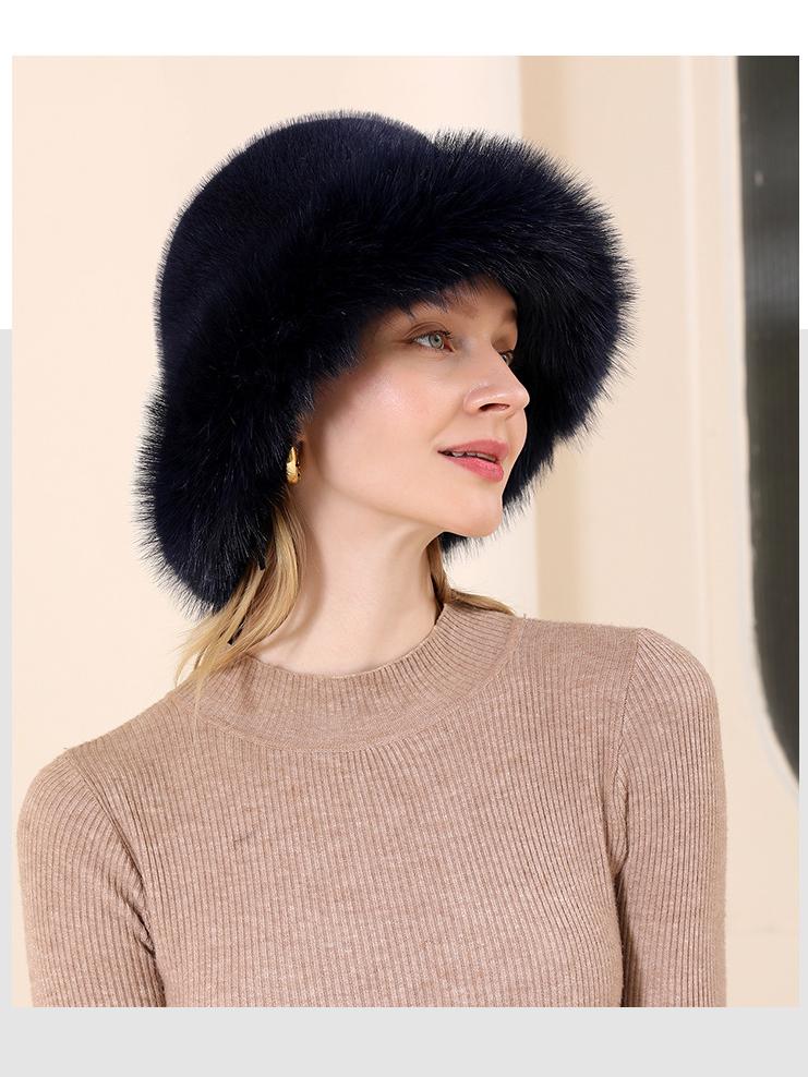 Faux Fur Fisherman's Hat