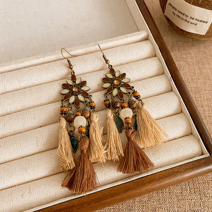 Boho Chic Beaded Sue Earrings