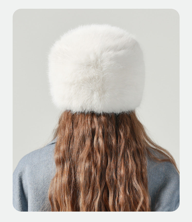 Imitation Mink Hair Warm Hat