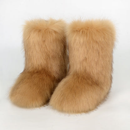 Faux Fur Boots