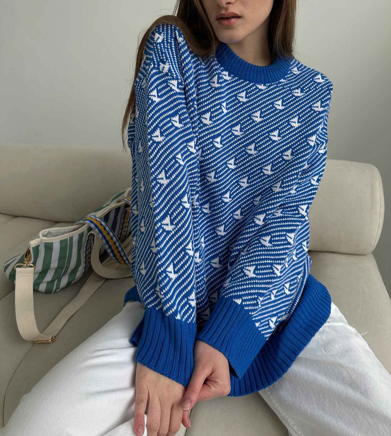 Boat Knit Pullover Sweater