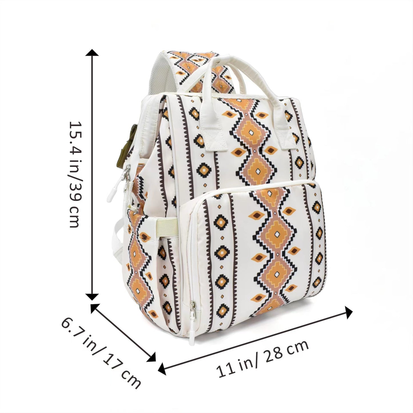 Retro Bohemian Aztec Ethnic Style Multifunctional Backpack