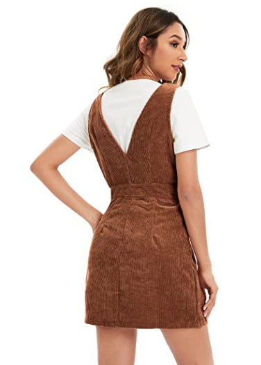 Women's Western Corduroy Dress