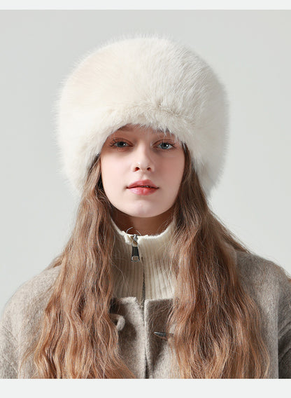 Imitation Mink Hair Warm Hat