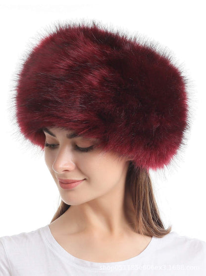 Imitation Mink Hair Warm Hat