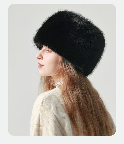 Imitation Mink Hair Warm Hat