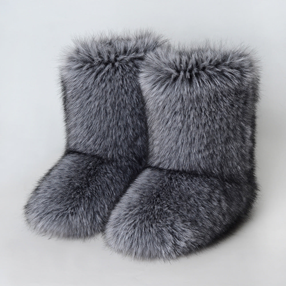 Faux Fur Boots