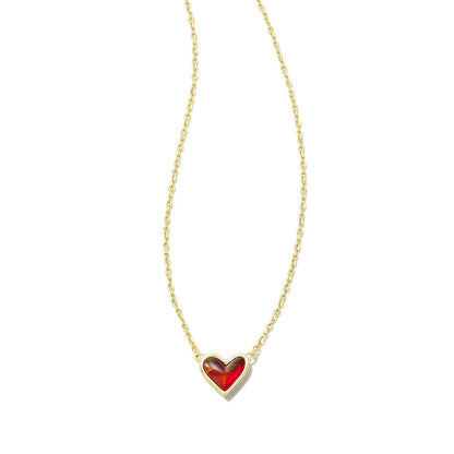 Inlaid Heart Necklace