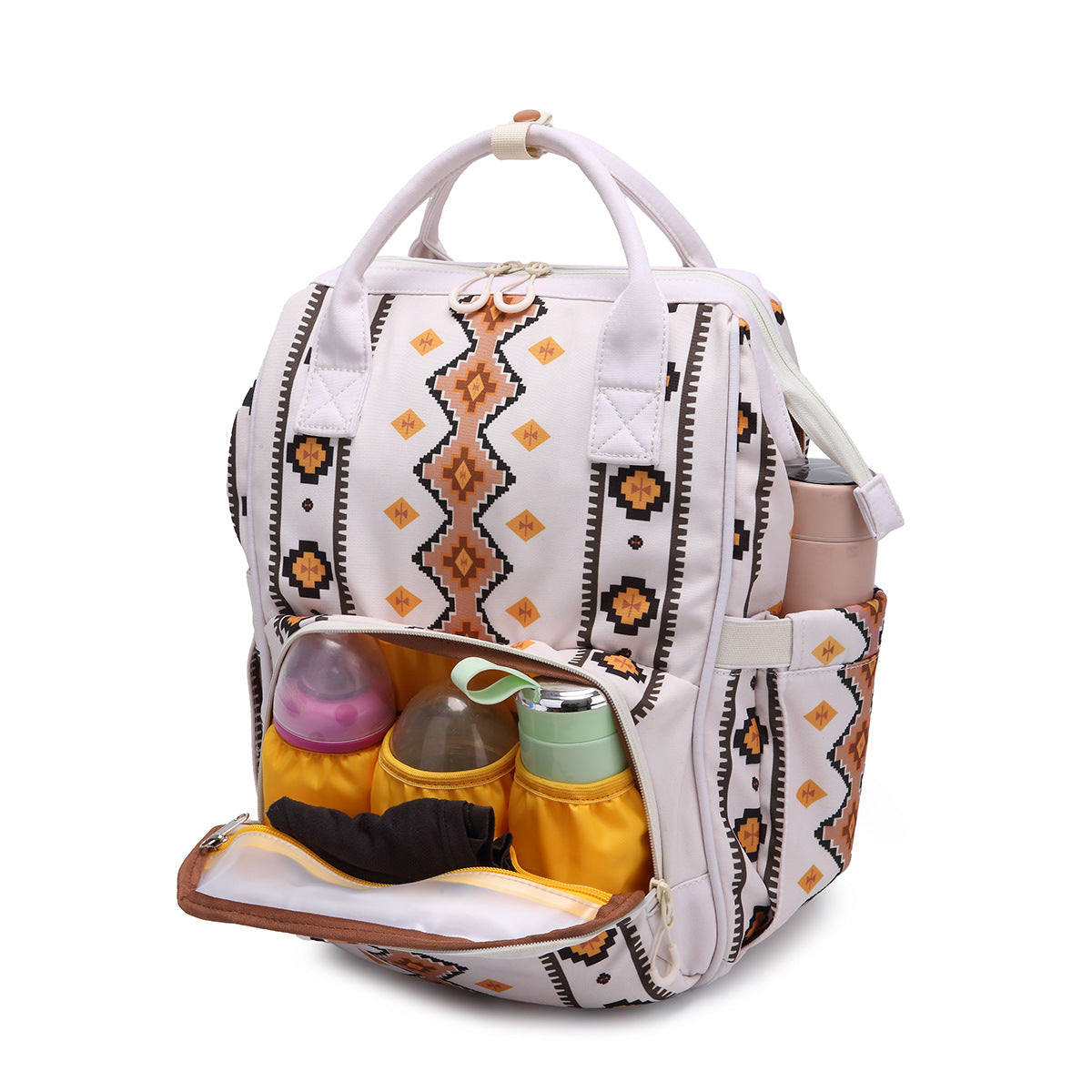 Retro Bohemian Aztec Ethnic Style Multifunctional Backpack