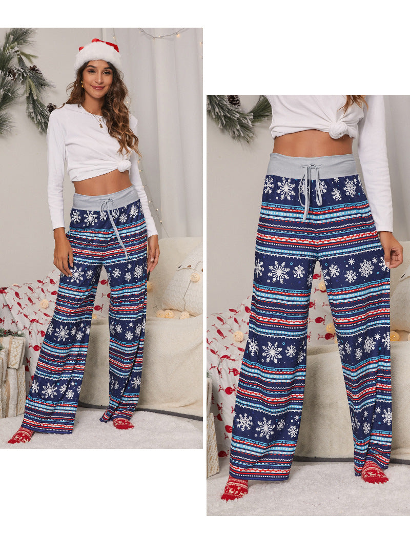 Christmas Print Slacks