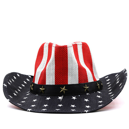 Twilight Trekker Straw Western Cowboy Hat