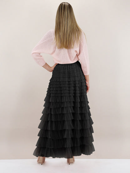 Gauze Cake Skirt