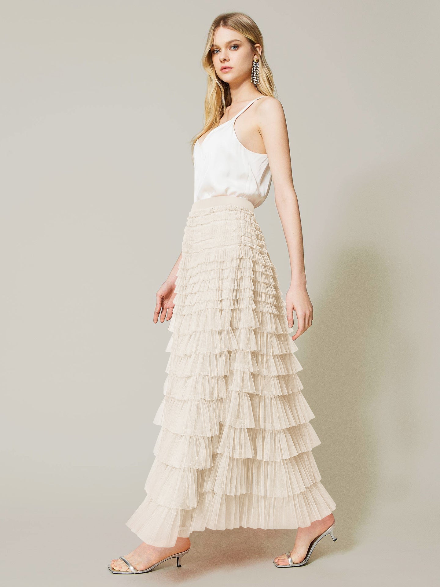 Gauze Cake Skirt