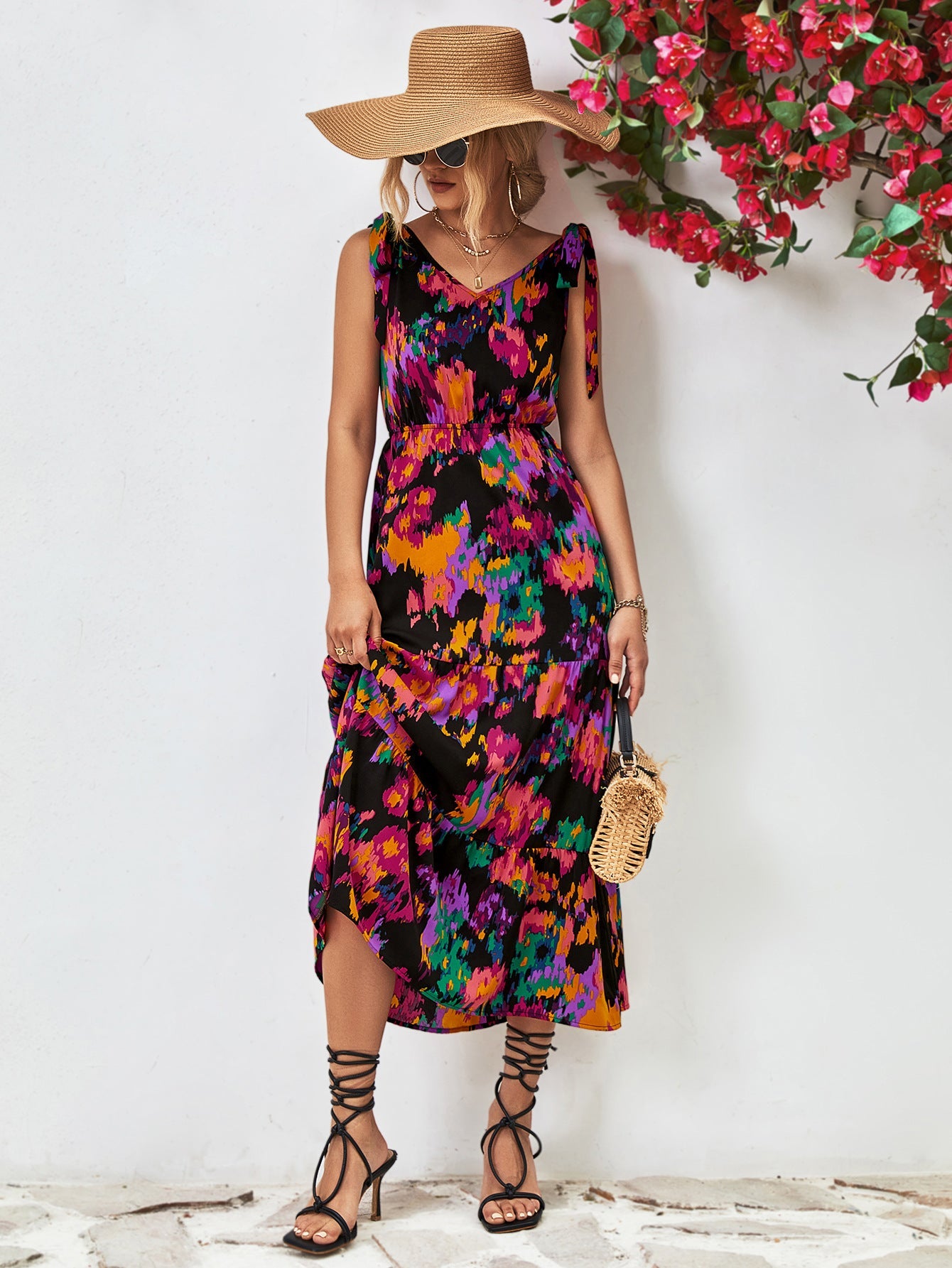 Beatrix Floral Midi Dress