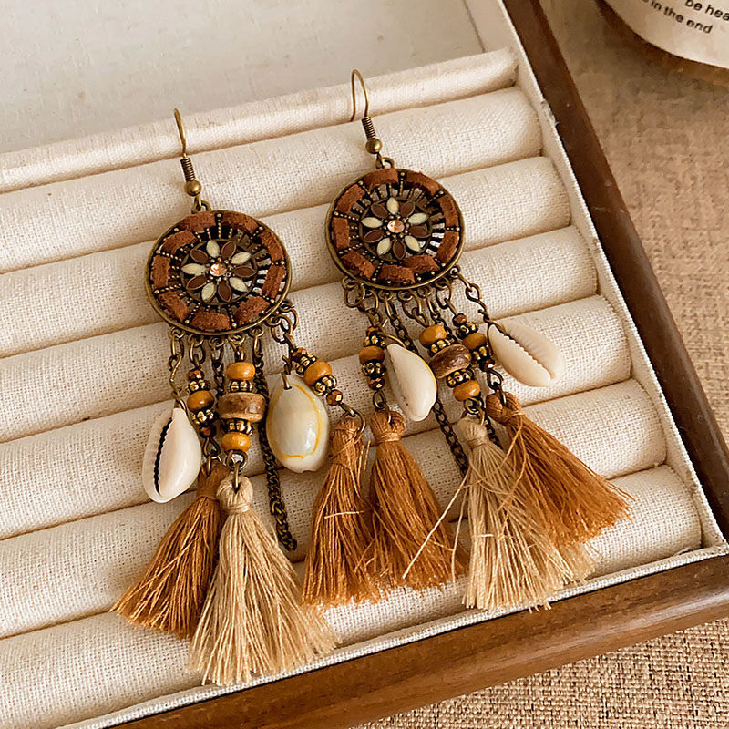 Boho Chic Beaded Sue Earrings