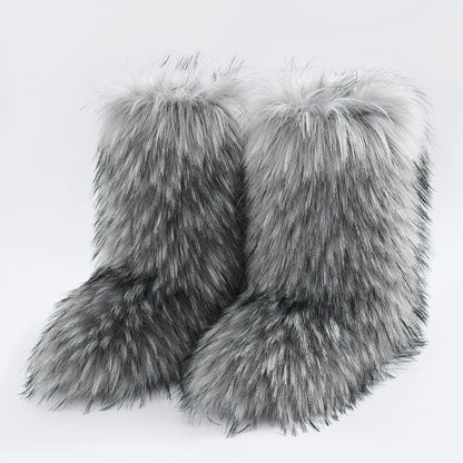 Faux Fur Boots