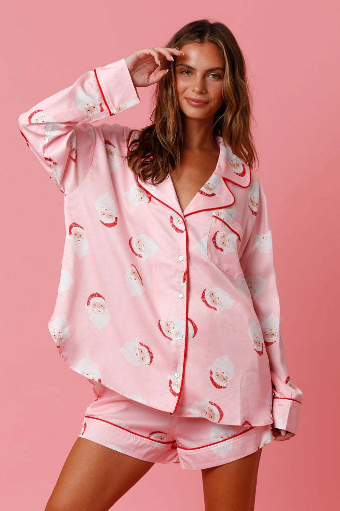 Christmas Print Pajama Set