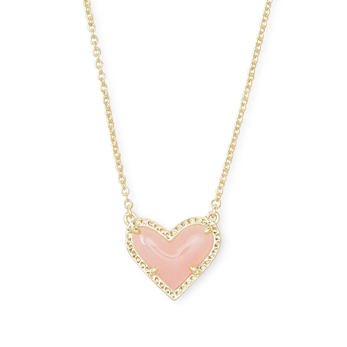 Inlaid Heart Necklace