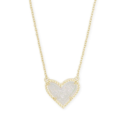 Inlaid Heart Necklace