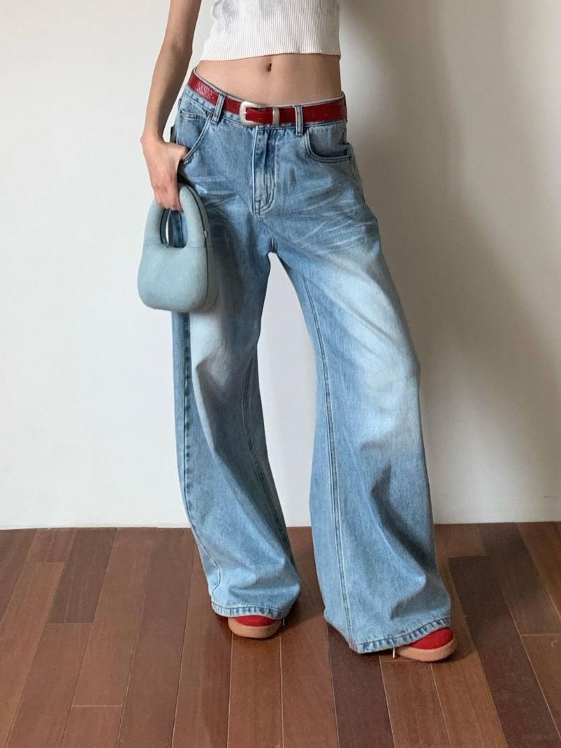 Make Old Baggy Wide-Leg Jeans