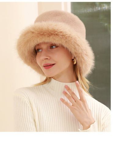 Faux Fur Fisherman's Hat