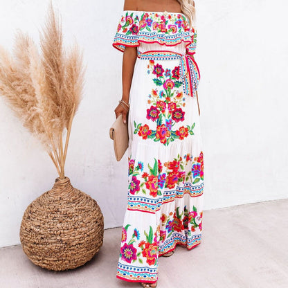 Luana Off Shoulder Maxi Dress