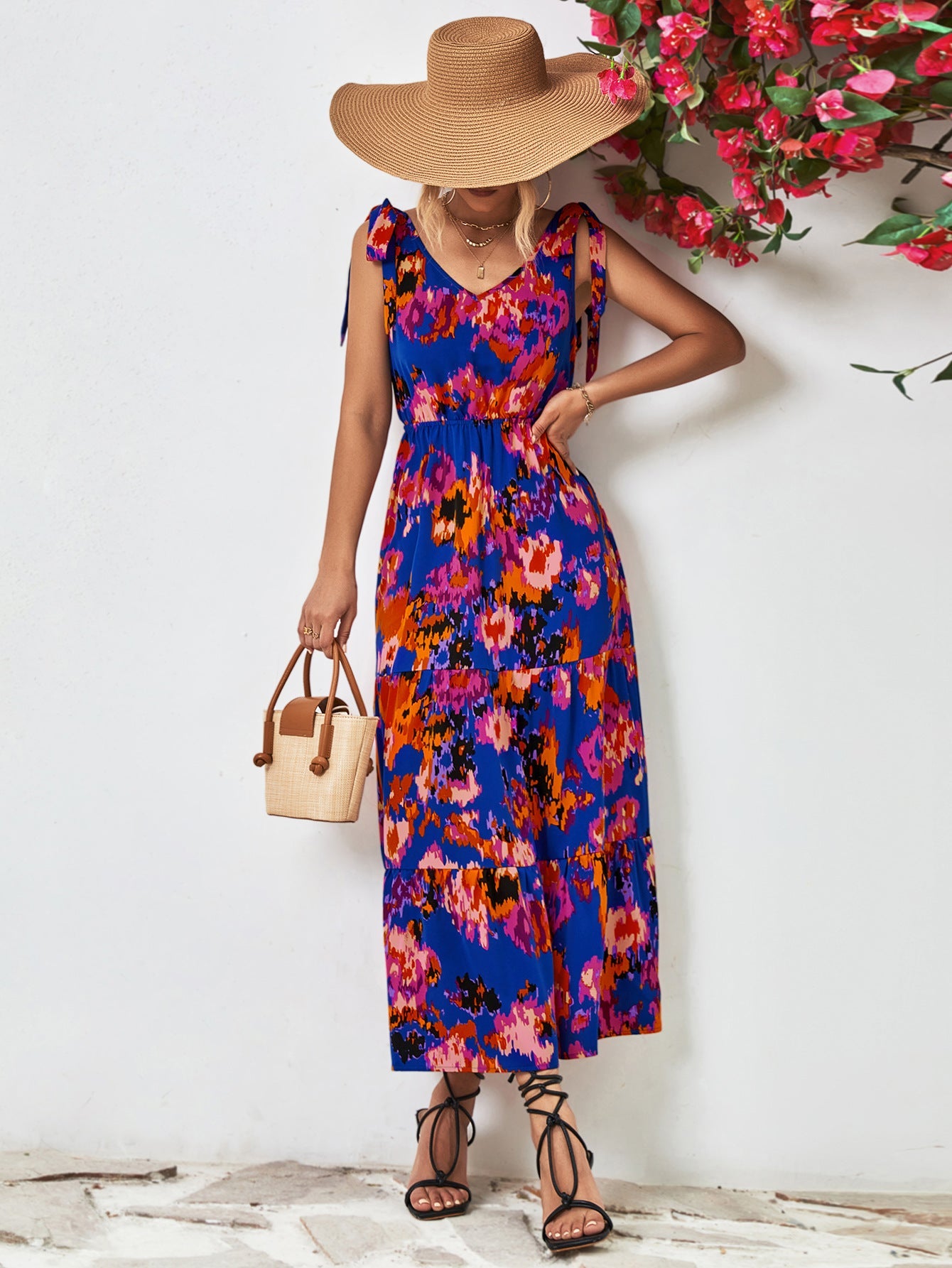 Beatrix Floral Midi Dress