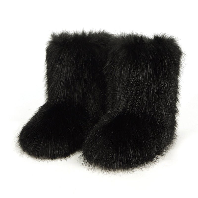 Faux Fur Boots