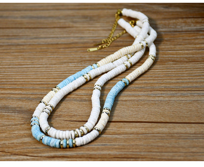 Sea Shell Beaded Necklace