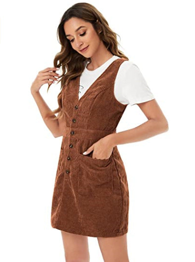 Women's Western Corduroy Dress