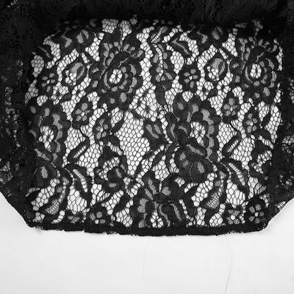 Black Lace Skirt