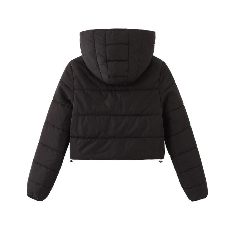 Short Hooded Padded Jacket