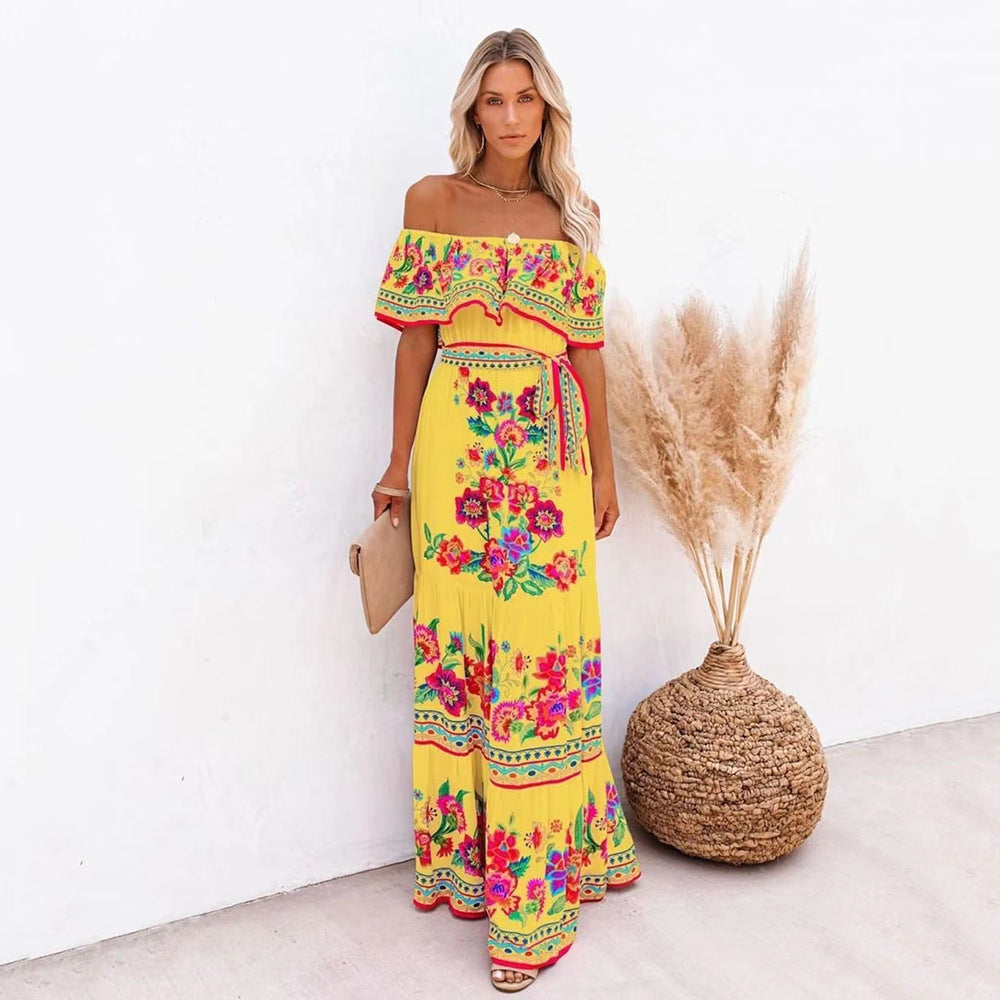 Luana Off Shoulder Maxi Dress