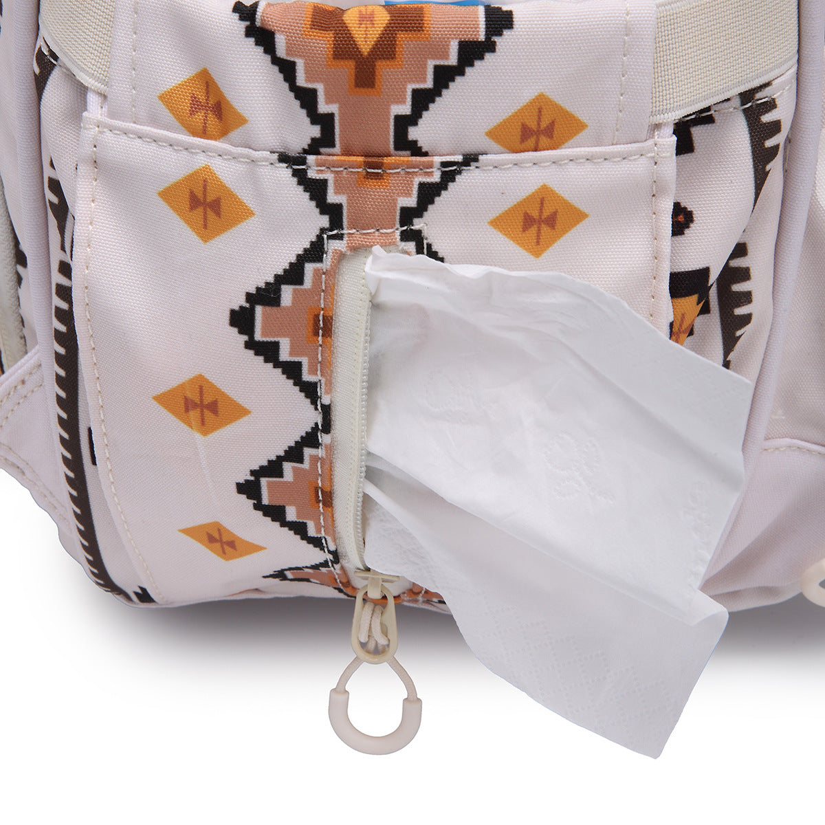 Retro Bohemian Aztec Ethnic Style Multifunctional Backpack