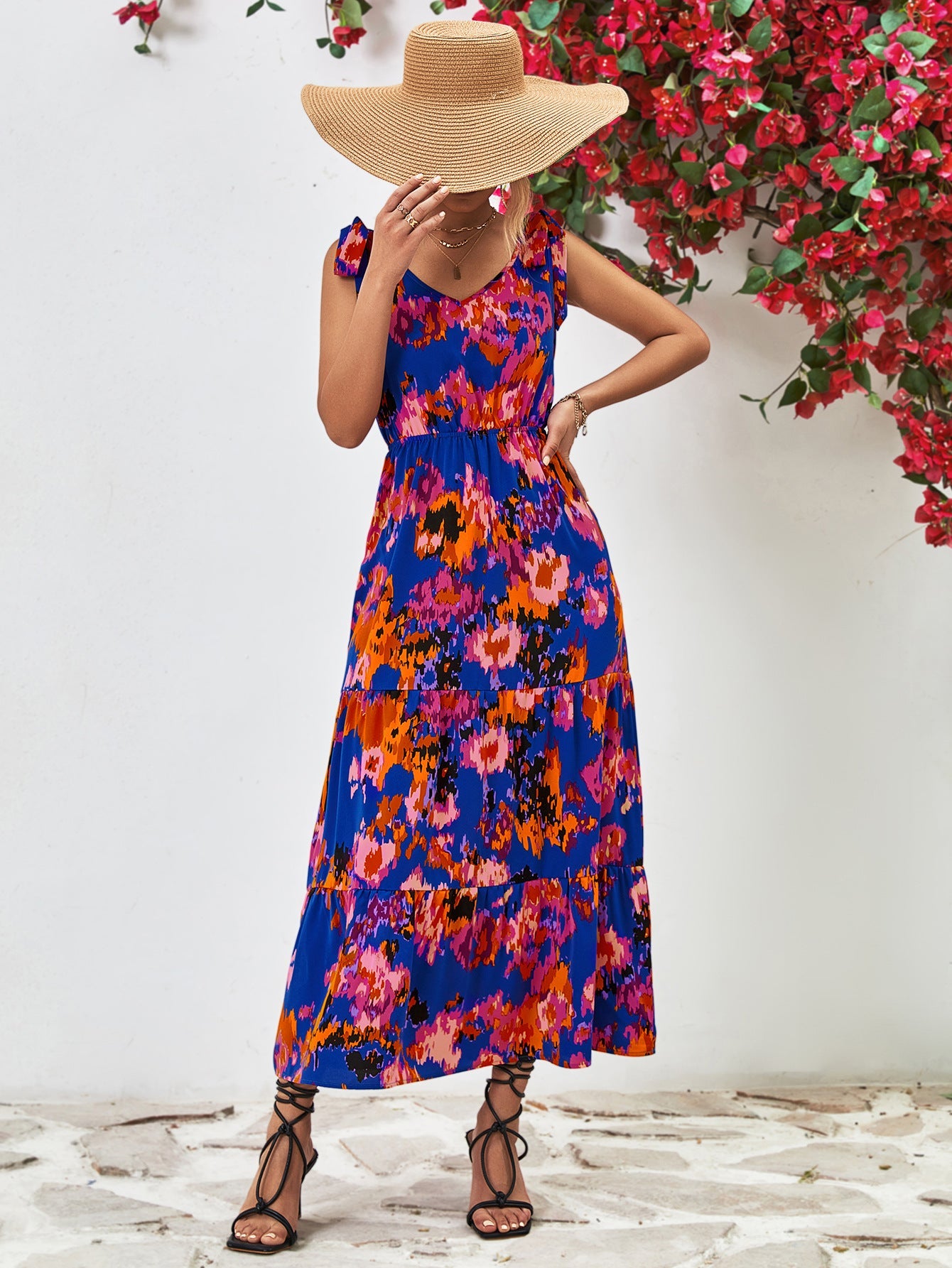 Beatrix Floral Midi Dress