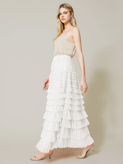 Gauze Cake Skirt