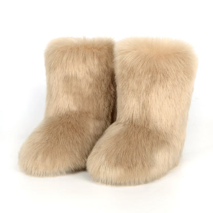 Faux Fur Boots